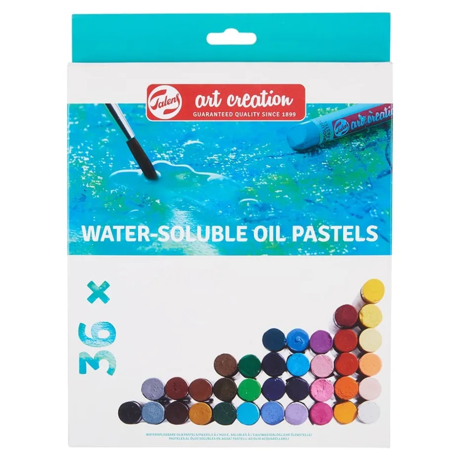 Art Creation Water-Soluble Oil Pastels – Sett med 36 farger