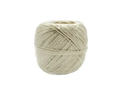 Bomullssnor 1mm 160m – Hvit