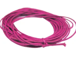 Bomullssnor 1mm – Rosa – 5m