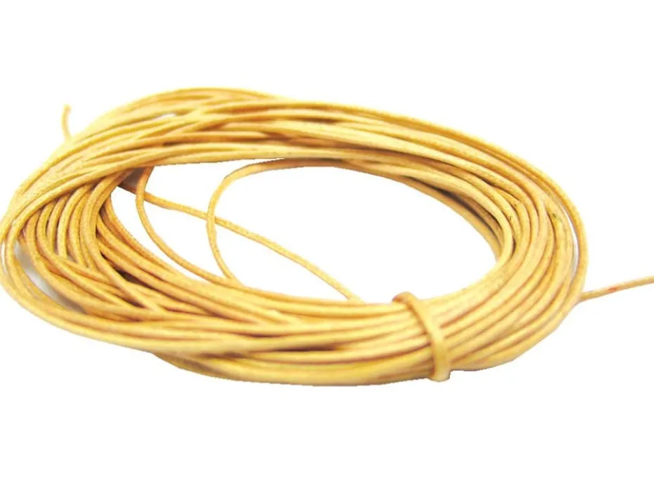 Bomullssnor 0,5mm – Sand – 5m