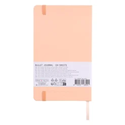 Bruynzeel Bullet Journal 13x21cm – 64ark -140g/m – Fersken