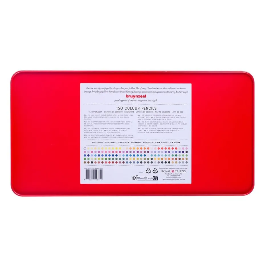 Bruynzeel Expression Fargeblyanter – Sett 150stk
