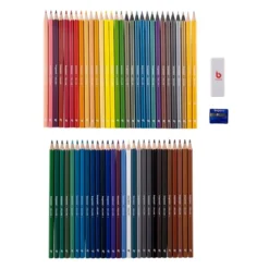 Bruynzeel Fargeblyanter Sett 60stk – Colouring & Drawing