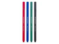 Bruynzeel Fineliners – Basic Colours 4stk
