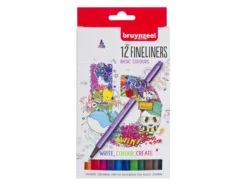 Bruynzeel Fineliners – Basic Colours 12stk