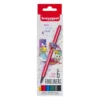 Bruynzeel Fineliners – Basic Colours 6stk