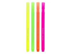Bruynzeel Highlighter – Slim 4 stk Neon