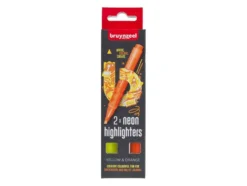 Bruynzeel Highlighter – 2 stk Neon (gul,orange)