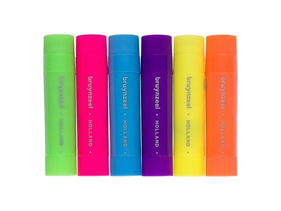 Bruynzeel KIDS Poster Paint Stick 6stk – Neon