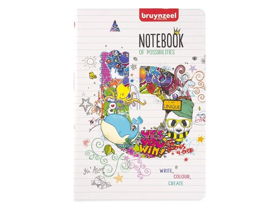 Bruynzeel Notatbok A5 – 80ark -140g/m