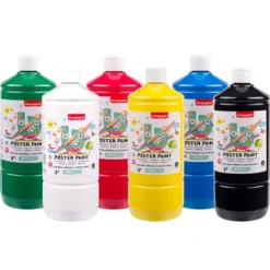 Bruynzeel Poster Paint Plakatmaling 1000ml – 6 farger