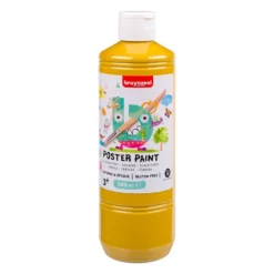 Bruynzeel Poster Paint Plakatmaling 500ml – 227 Gul oker