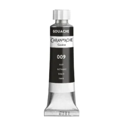Caran d’Ache Gouache Studio Tube 10ml – Black