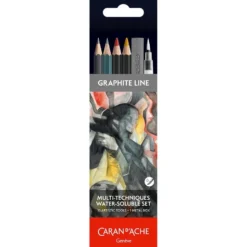 Caran d’Ache Graphite Line Multi Tech Vannløselig – 13stk