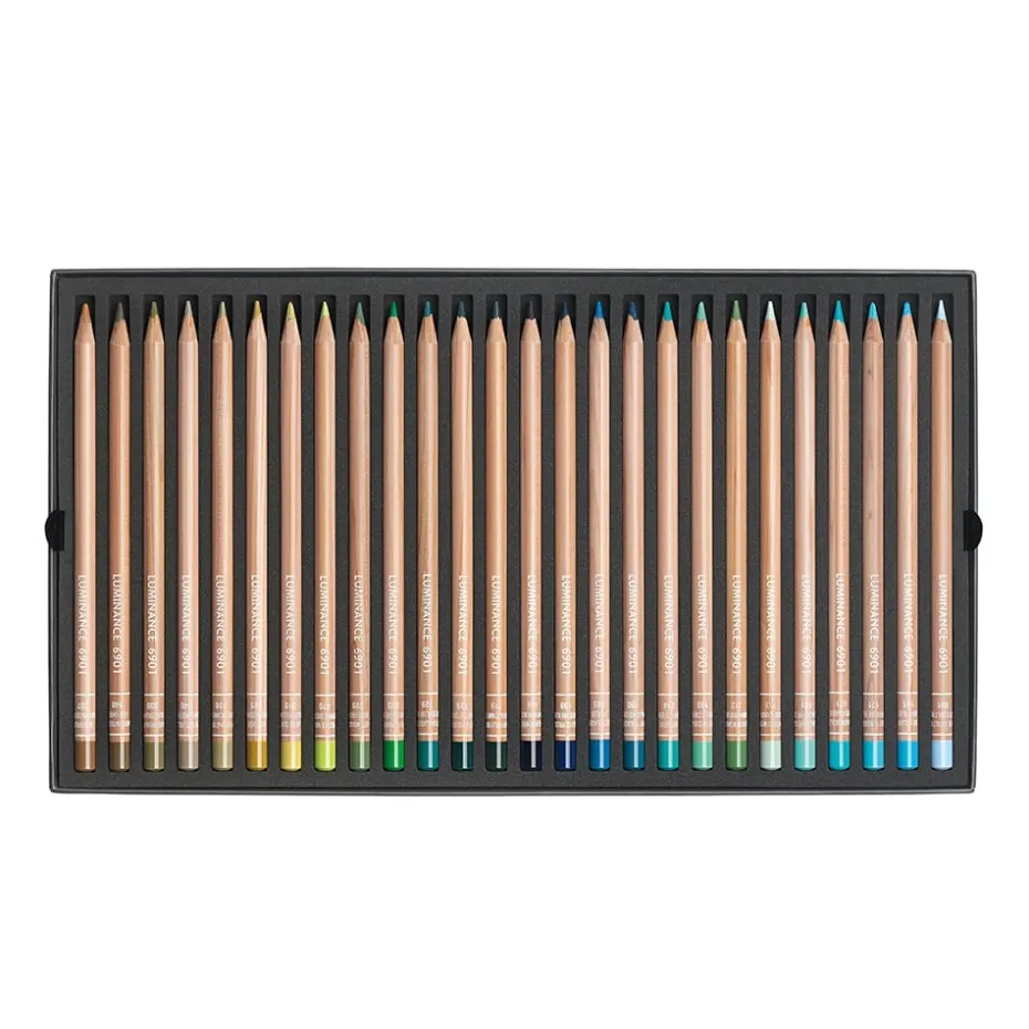 Caran d’Ache Luminance Blyant Sett – 100+2stk