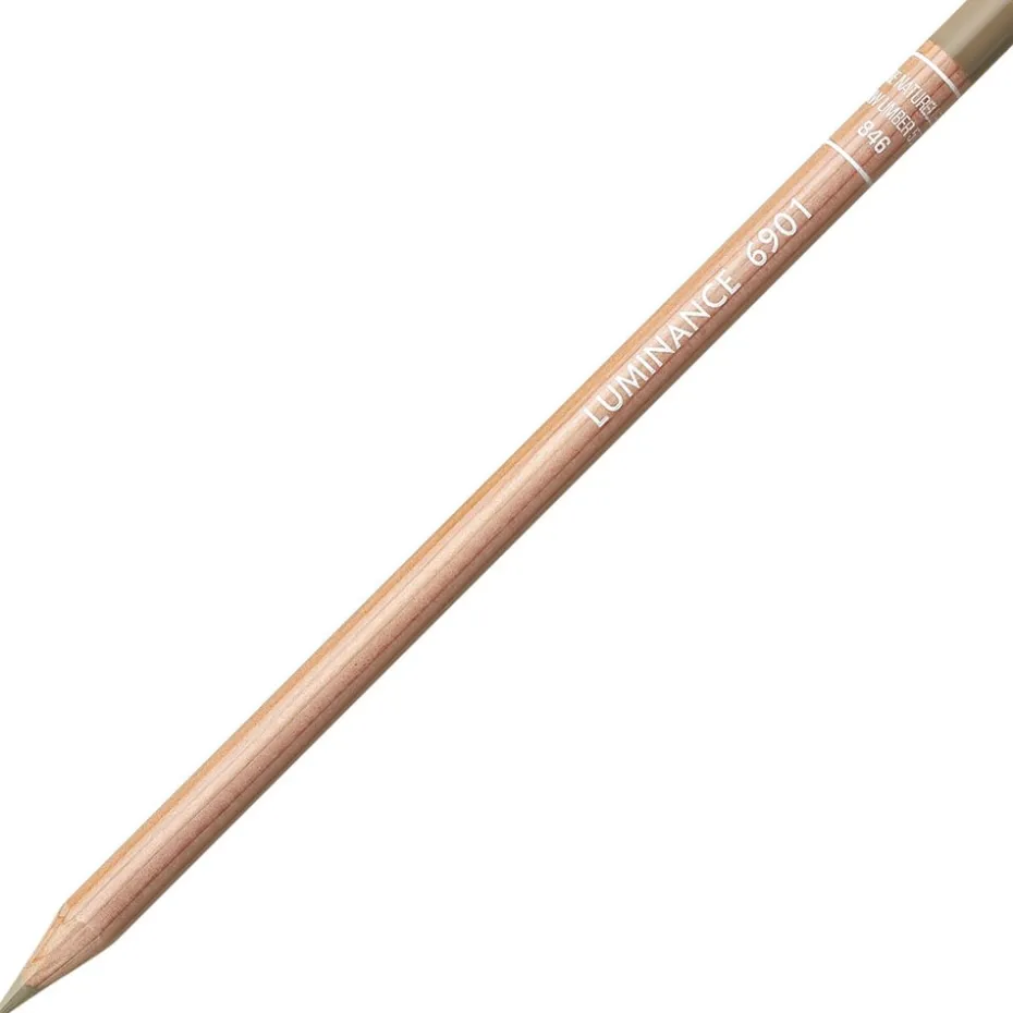 Caran d’Ache Luminance Blyant – 846 Raw Umber 50%