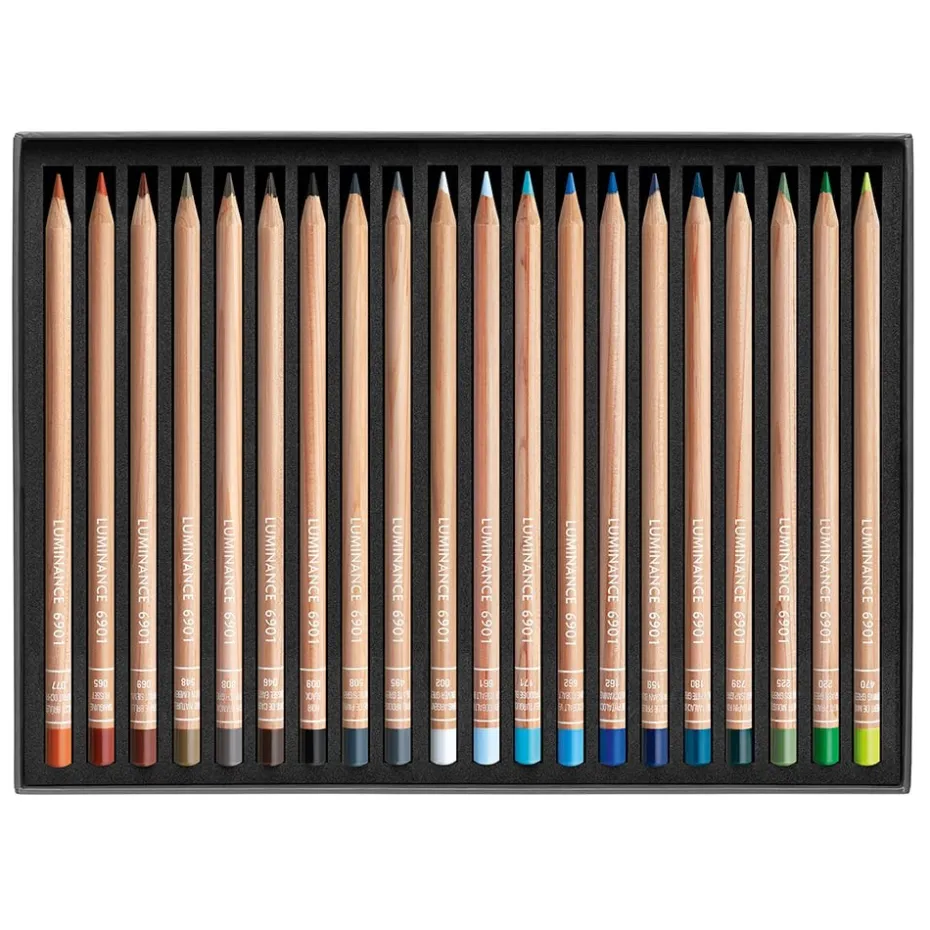 Caran d’Ache Luminance Blyant Sett – 40stk