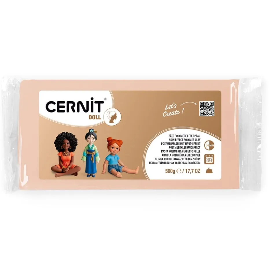 Cernit Polymerleire Doll 500g – 425 Beigerosa