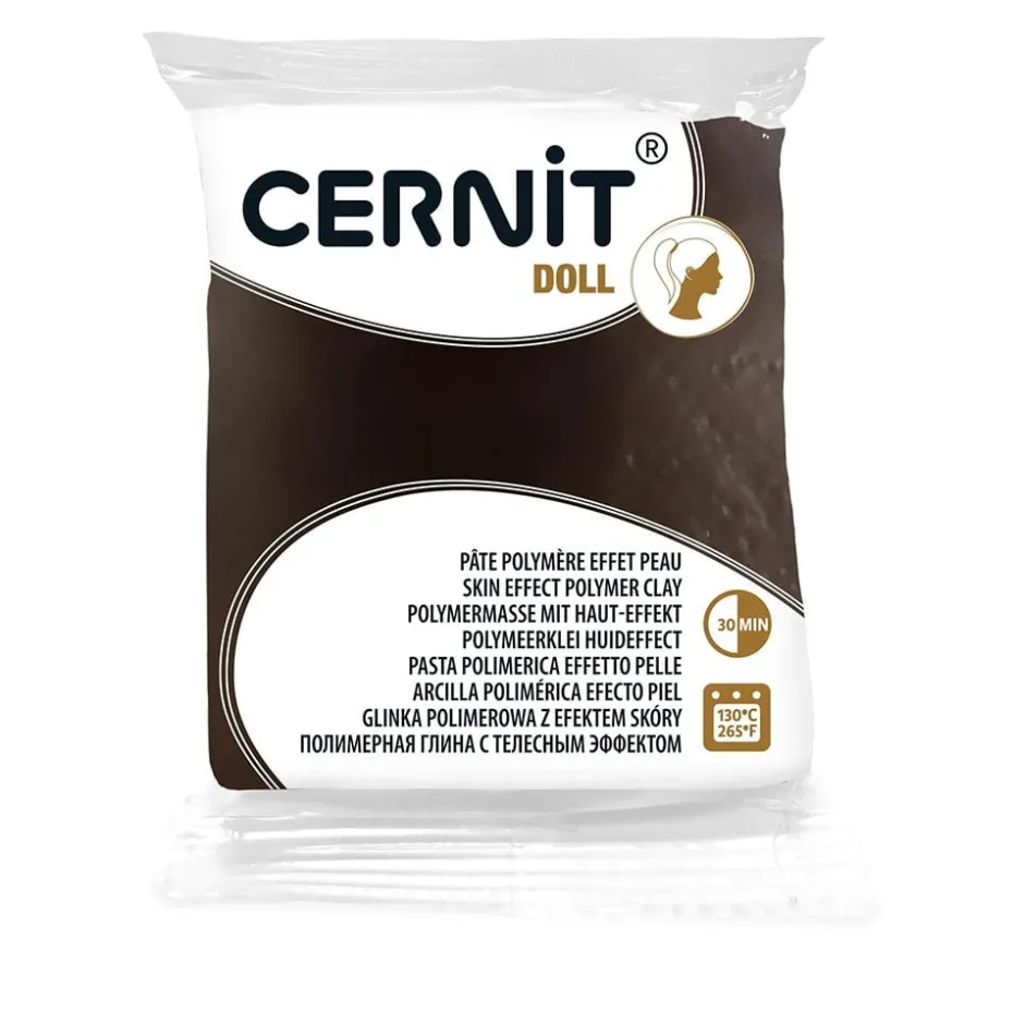 Cernit Polymerleire Doll 56g – 808 Nougat