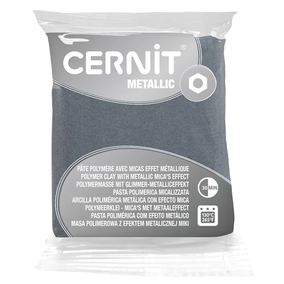 Cernit Polymerleire Metallic 56g – 080 Silver