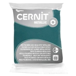 Cernit Polymerleire Metallic 56g – 054 Turquoise Gold