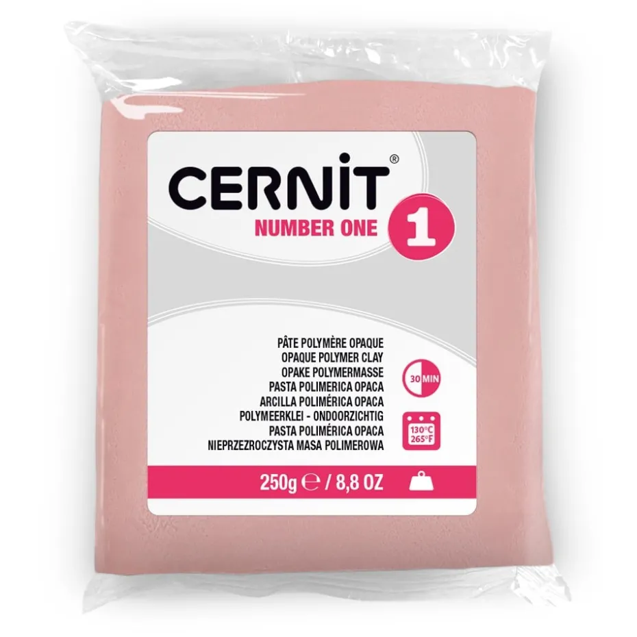 Cernit Polymerleire Number One 250g – 475 Lys Rosa