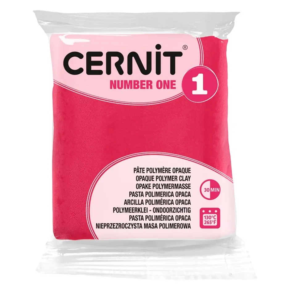 Cernit Polymerleire Number One 56g – 481 Bringebær
