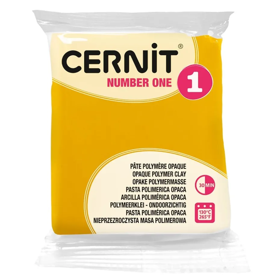Cernit Polymerleire Number One 56g – 700 Gul