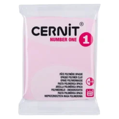 Cernit Polymerleire Number One 56g – 482 Pastell rosa