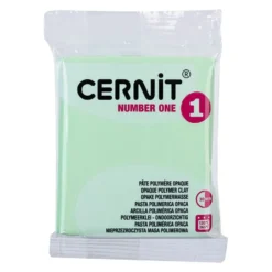 Cernit Polymerleire Number One 56g – 616 Pastell grønn
