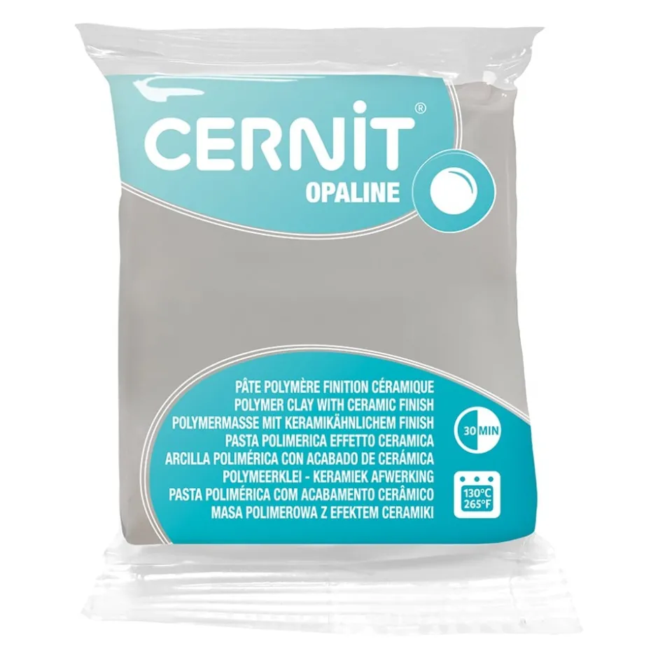 Cernit Polymerleire Opaline 56g – 010 Hvit