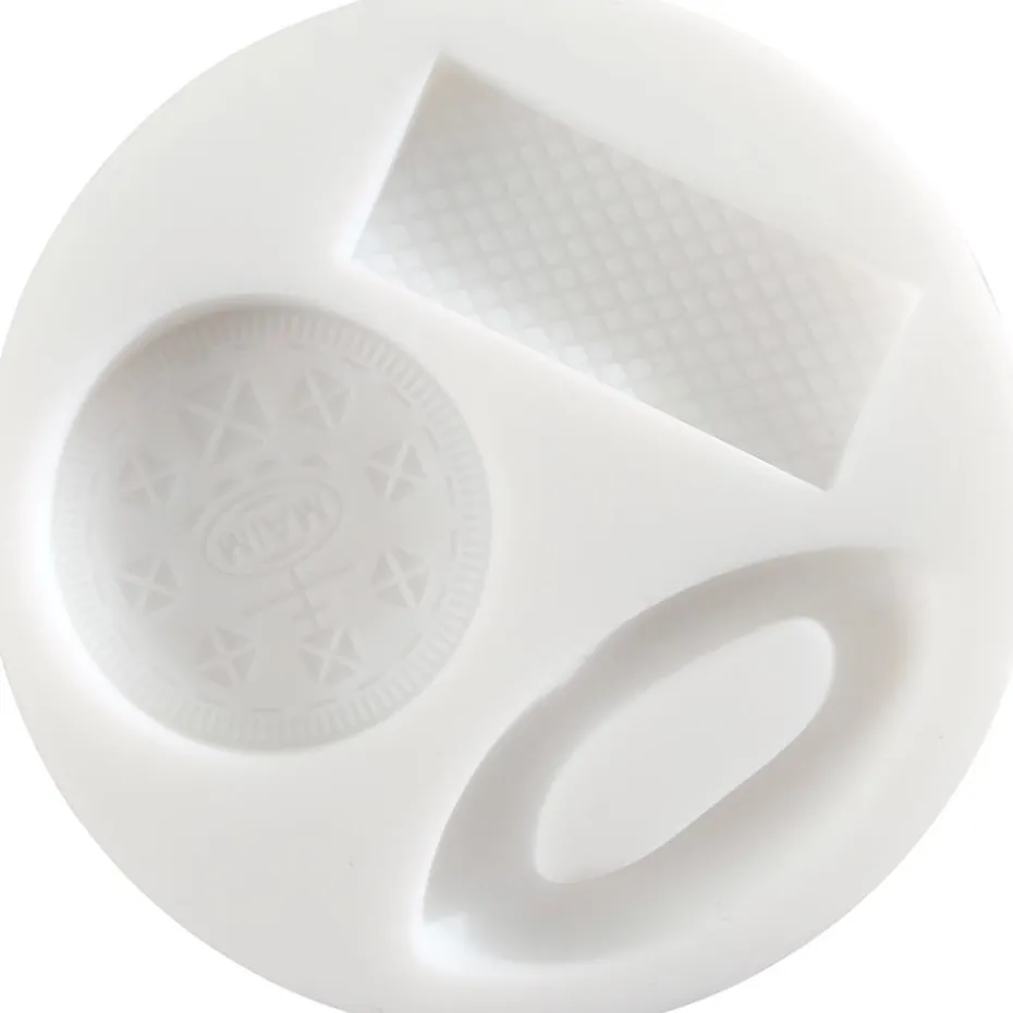 Cernit Silikonform Ø:7cm – Cookies