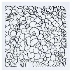 Cernit Texture Plate – Strukturplate 9x9cm – Bubbles