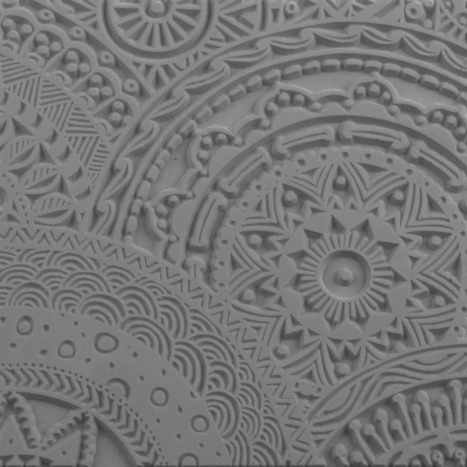 Cernit Texture Plate – Strukturplate 9x9cm – Stars