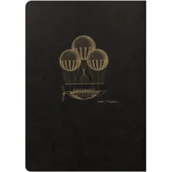 Clairefontaine Flying Spirit – Notatbok A5 – Linjer Sort