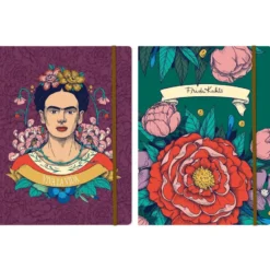 Clairefontaine Frida Kahlo – Mappe m/strikk 24x32cm