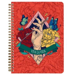 Clairefontaine Frida Kahlo – Notatbok Spiral A5 – Linjert