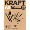 Clairefontaine Kraft Tegneblokk – 120g 50ark – A5