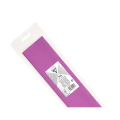Clairefontaine Kreppapir 75% 50x250cm 75g – 10 Lys lilla