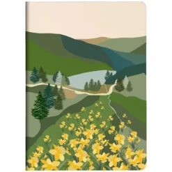 Clairefontaine La Vie en Vosges – Notatbok Sydd A5 Linjert