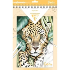 Clairefontaine Odelia Fargeleggingsbok A4 – Animals