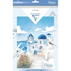 Clairefontaine Odelia Fargeleggingsbok A4 – Cities