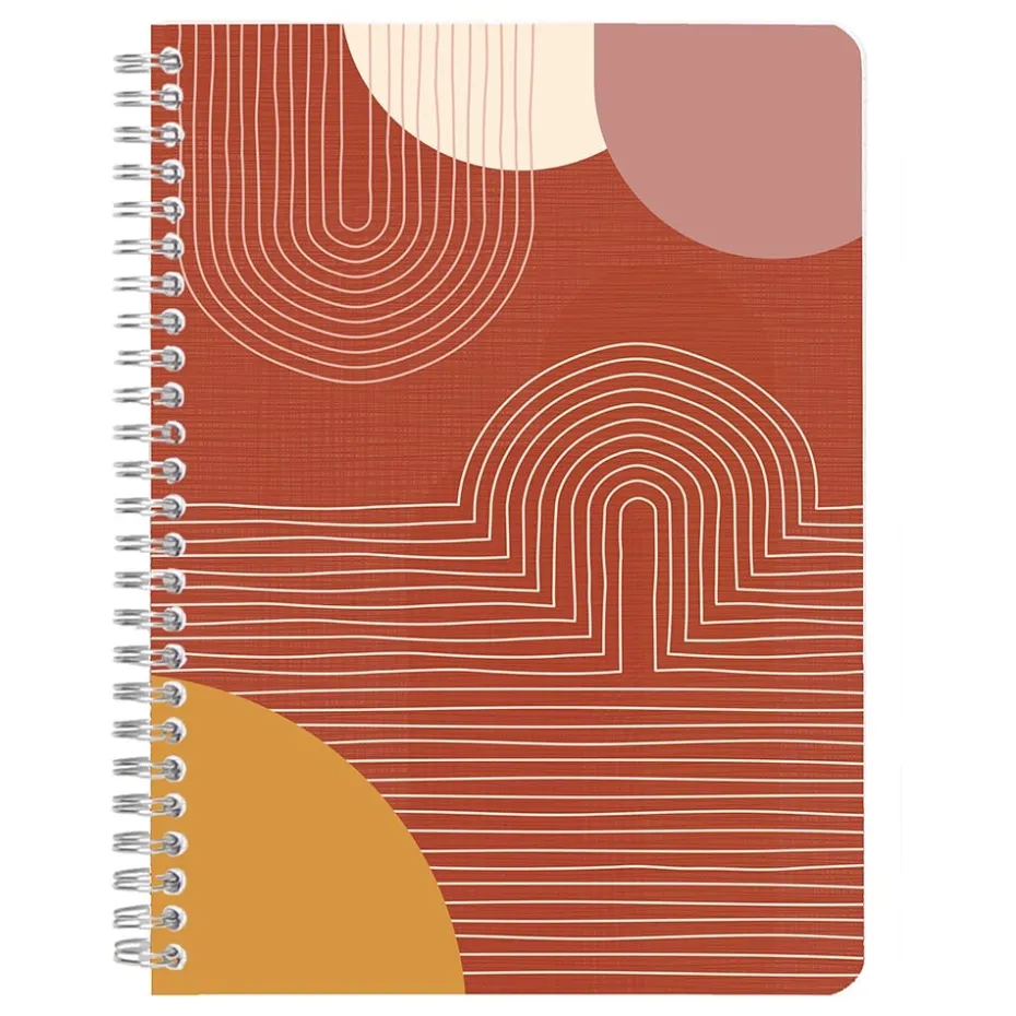 Clairefontaine Terracotta – Notatbok Spiral A5 Linjert