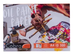Cobra Oil Paper A4 – Oljemalingsblokk 300g – 10ark