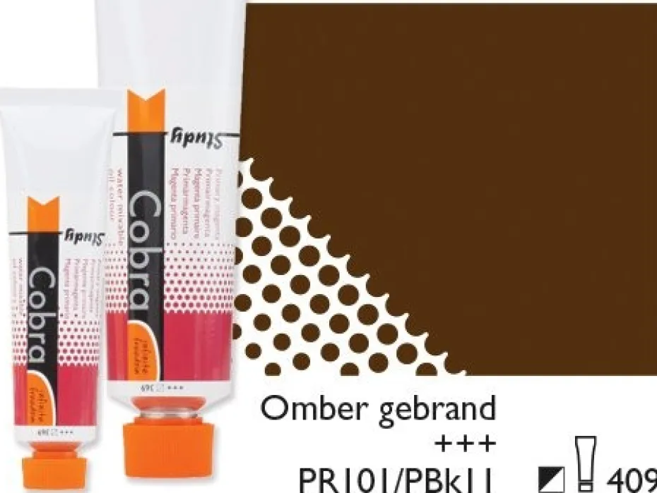 Cobra study 200ml – 409 Burnt umber