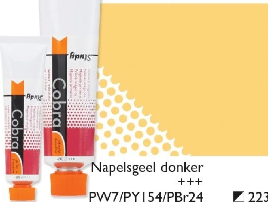 Cobra study 40ml – 223 Naples Yellow Deep
