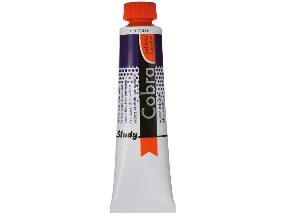 Cobra study 40ml – 568 Permanent blue violet