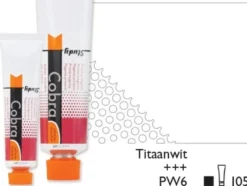 Cobra study 40ml – 105 Titanium white