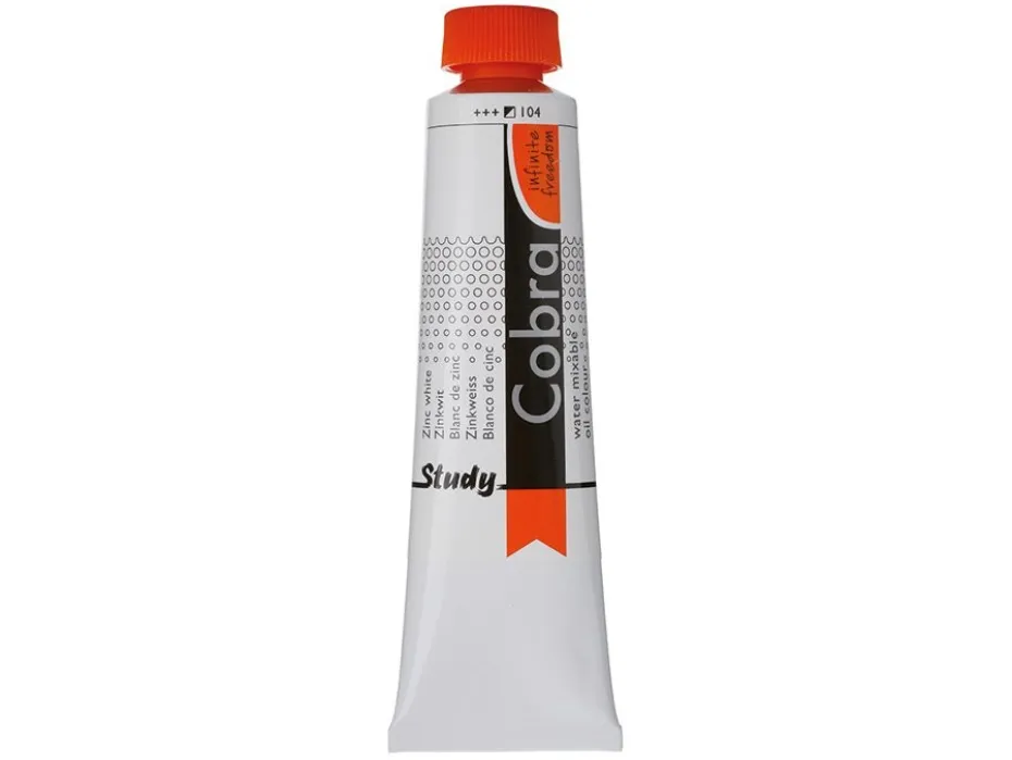 Cobra study 40ml – 104 Zinc white
