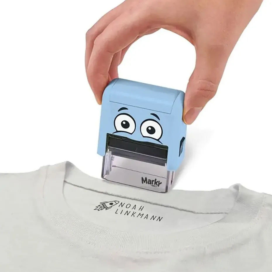 COLOP DIY Marky Stempelsett Navnelapper – Lys blå